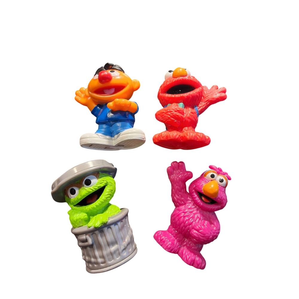 2010 sesame street figures, collectibles